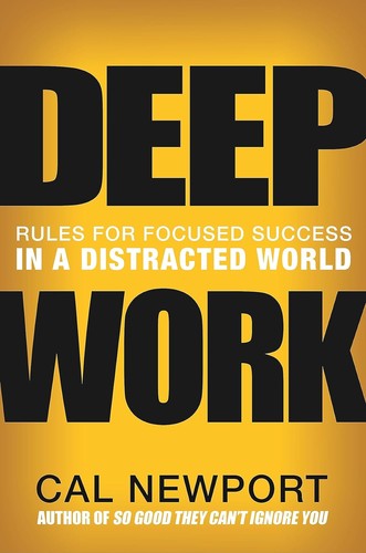 Deep Work by Cal Newport — cover