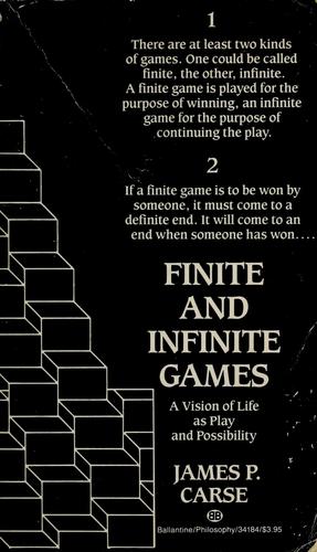 Finite and Infinite Games by James P. Carse — cover
