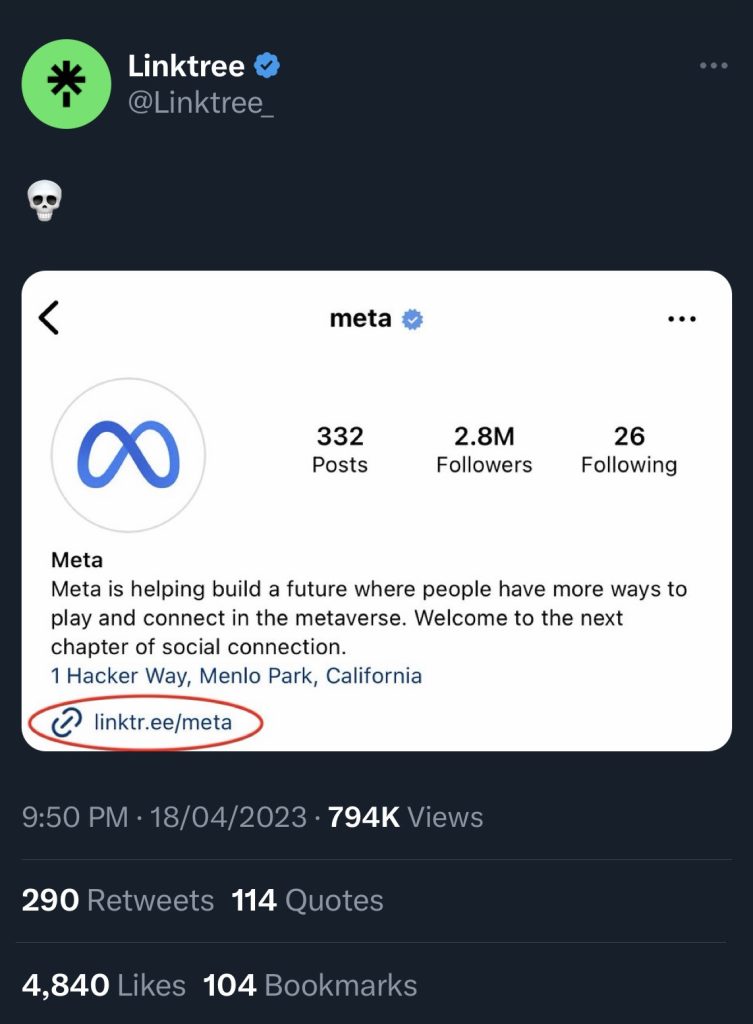 Open linked source on techcrunch.com